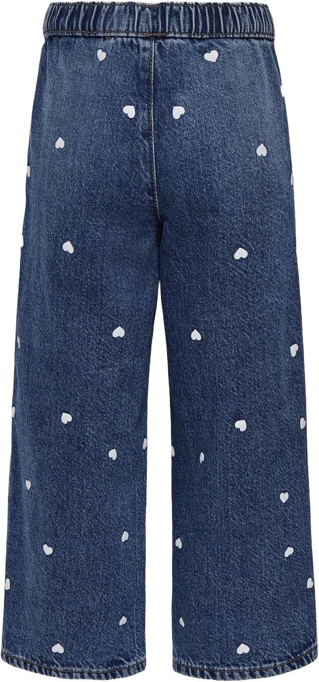 Kmgpierce Wide Print Jeans Dnm Pim