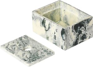 Mist Box - 7,5 x 10 - Emerald Off-w