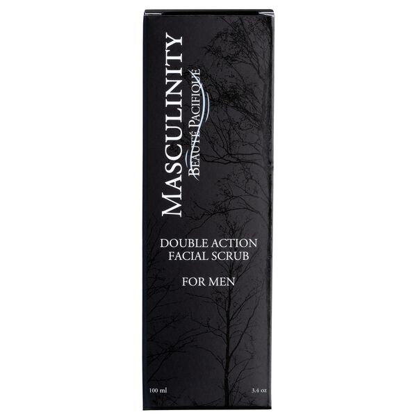 Masculinity Double Action Facial Scrub For Men 100 ml.