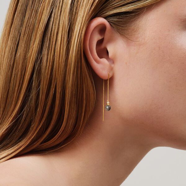 Berry chain earrings