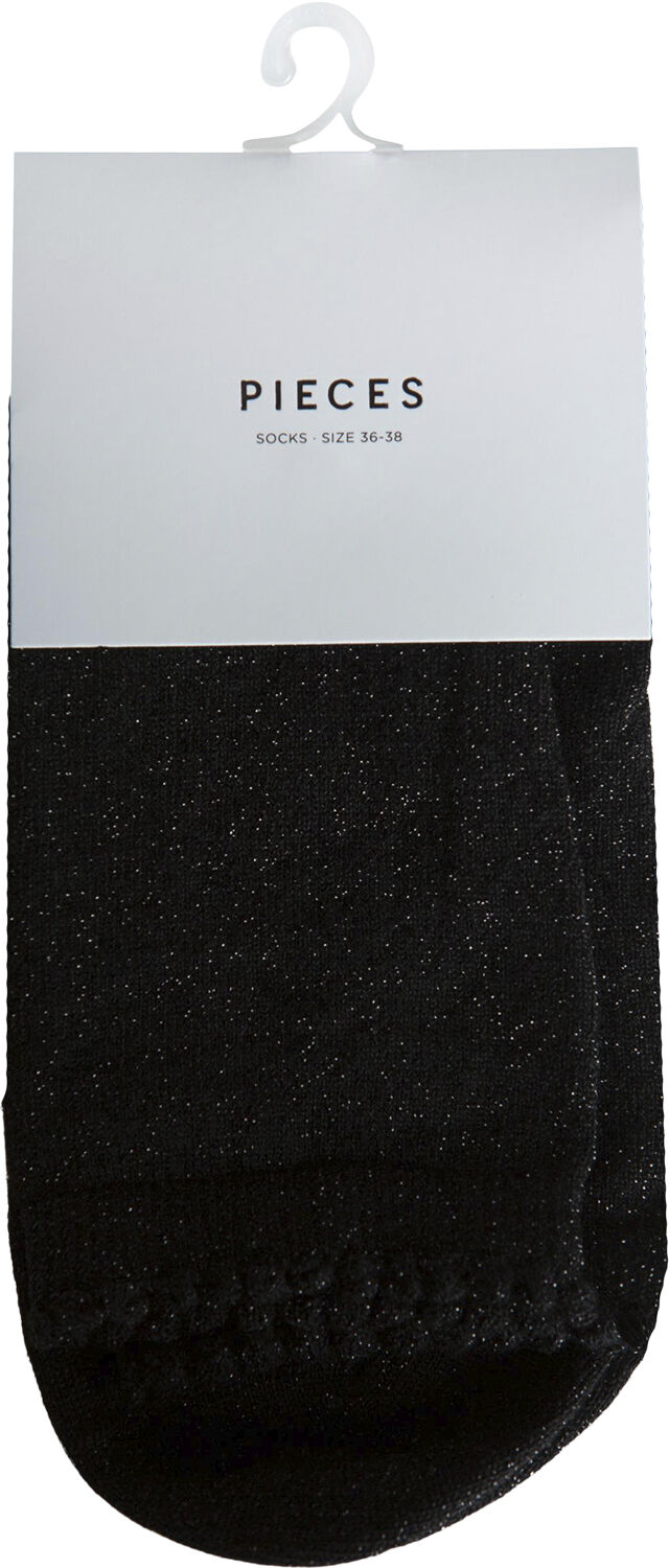 PCSEBBY GLITTER LONG 1 PACK SOCKS N