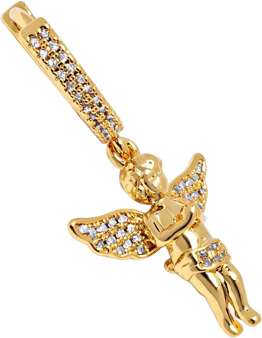 Women's Golden Angel Earrings