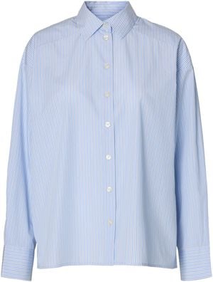 SLWSANDRA LS OVERSIZED SHIRT NOOS