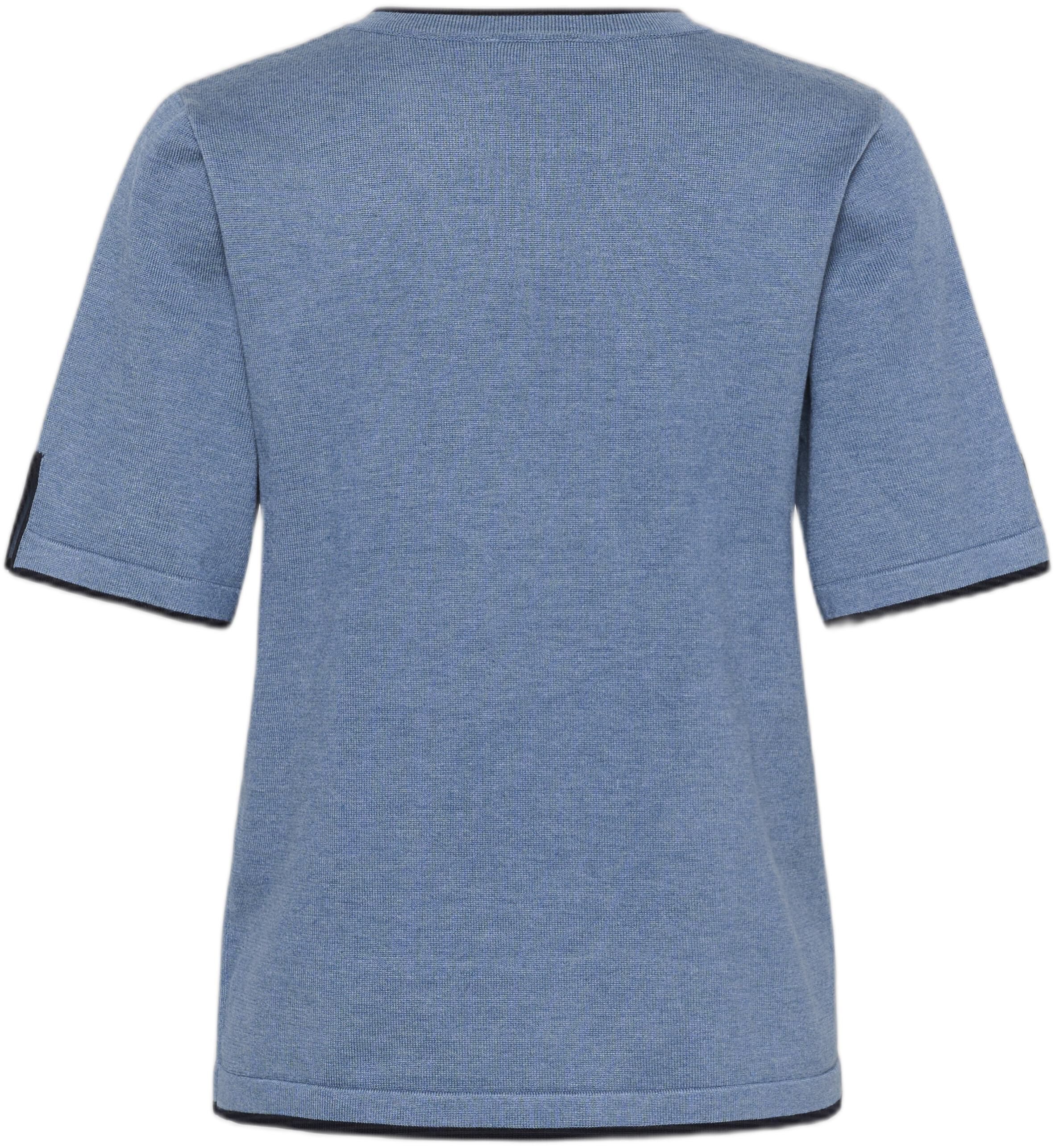 MilaSZ Contrast Stripe SS Pullover