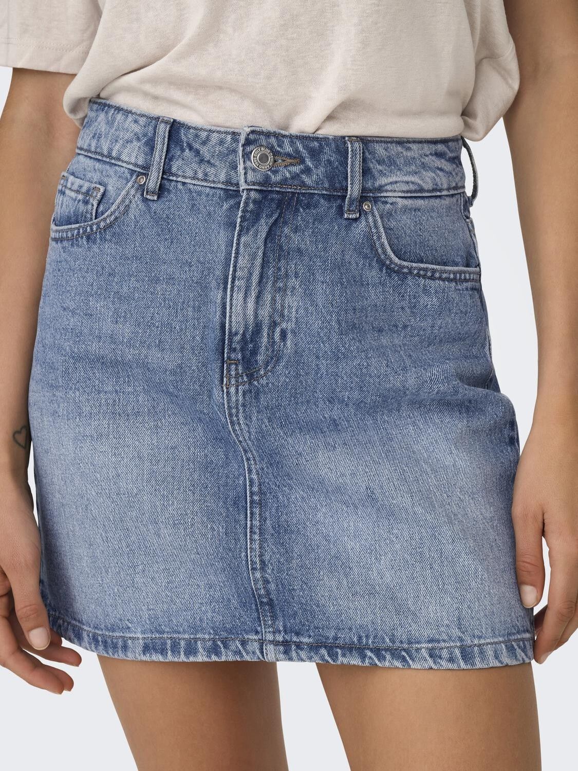 Onlstella Short Skirt Dnm Azg Noos