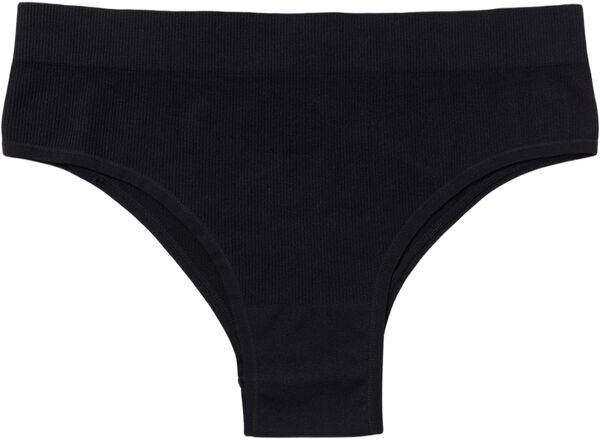 Ribbede truser uten sømmer med høy midje