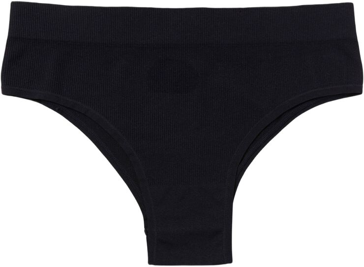 Ribbede truser uten sømmer med høy midje