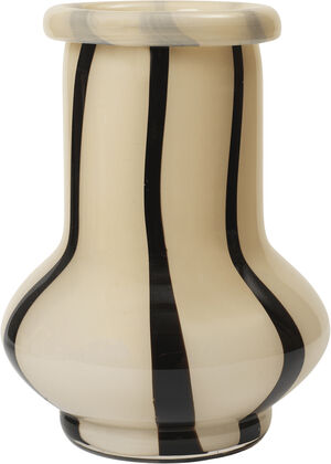 Riban Vase - H24 - Cream
