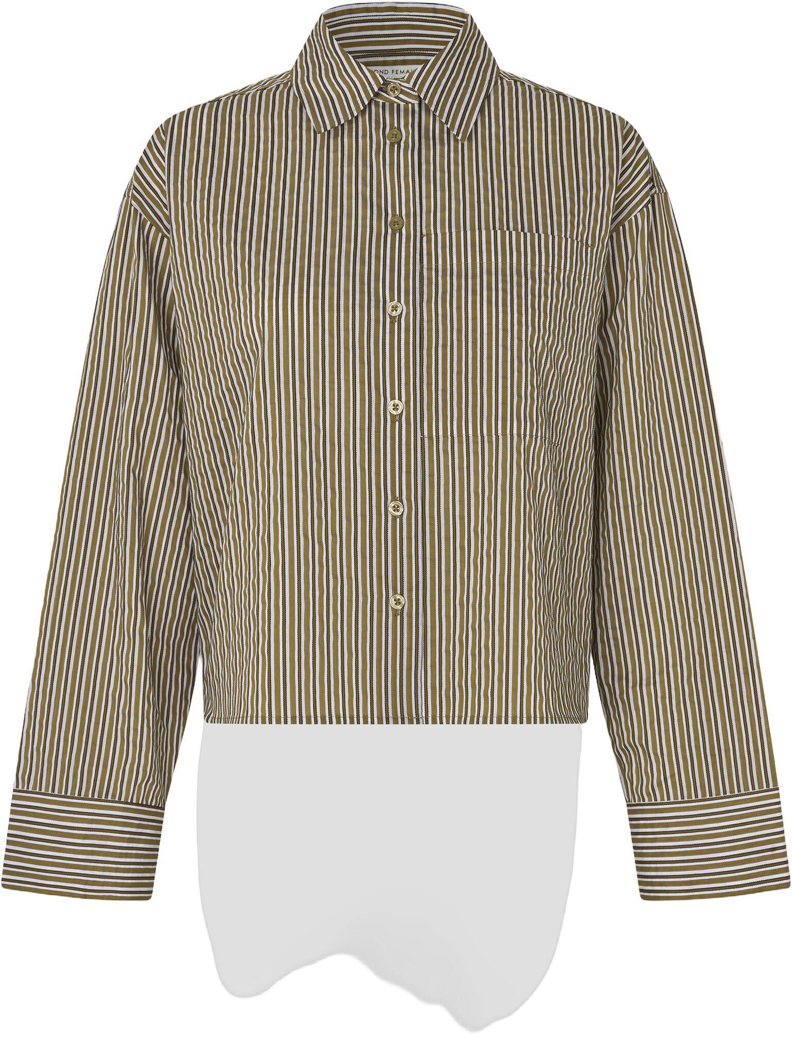 Vena Cropped Shirt