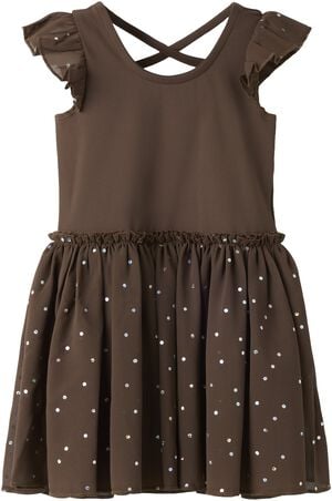 NMFTULLE SS DRESS