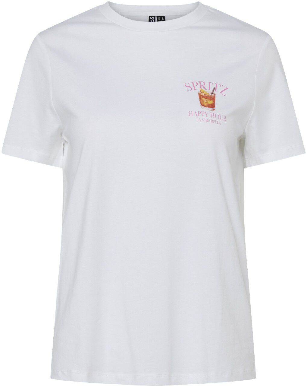 PCTALIA SS PRINTED T-SHIRT JRS BC