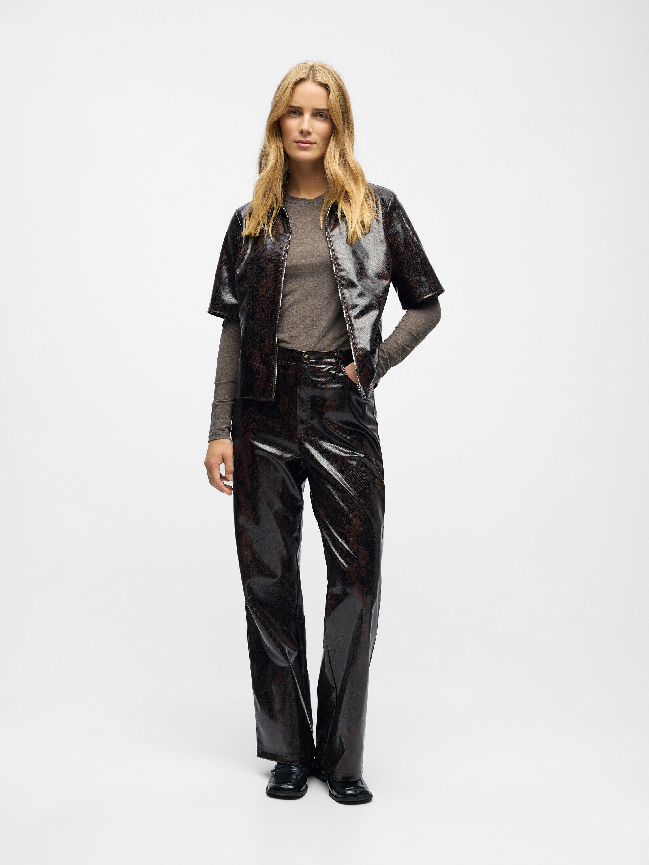 OBJEBBA S/S LO SNAKE TOP 141