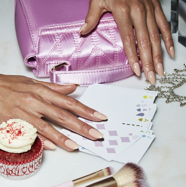 Silk Slip Dress, CND VINYLUX