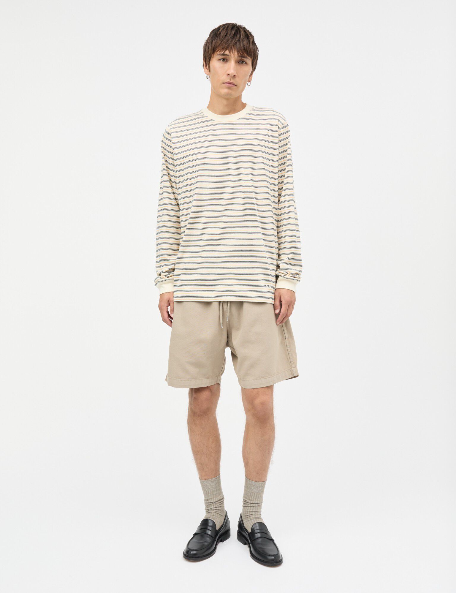 Dyed Canvas Beach Shorts