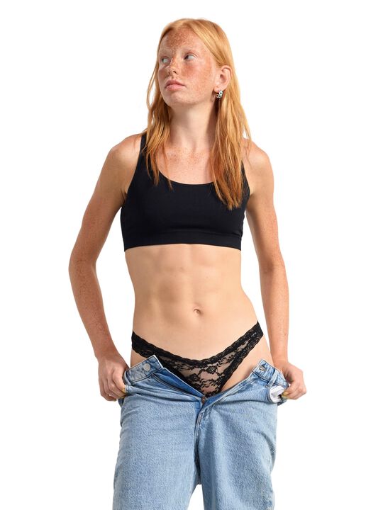 Stringtruse med lav midje