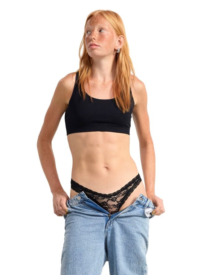 Stringtruse med lav midje