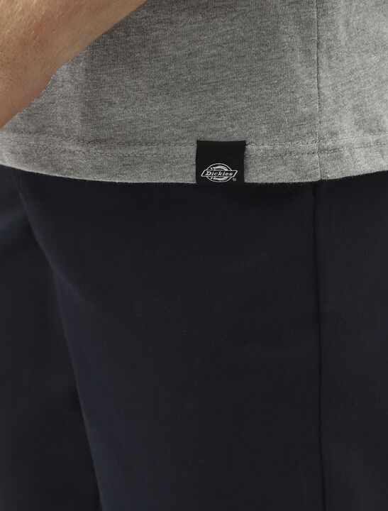 ICON LOGO TEE GREY MELANGE