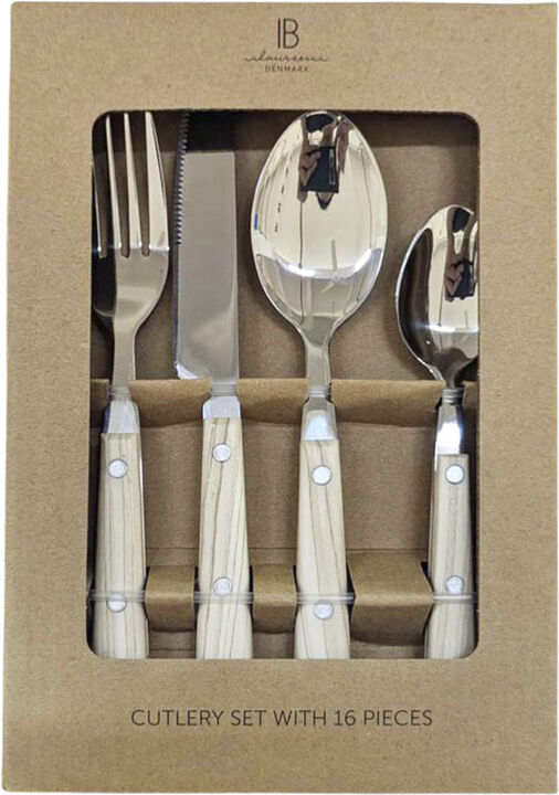 Bestiksæt m/16 dele Valdemar 4 knive, gafler,