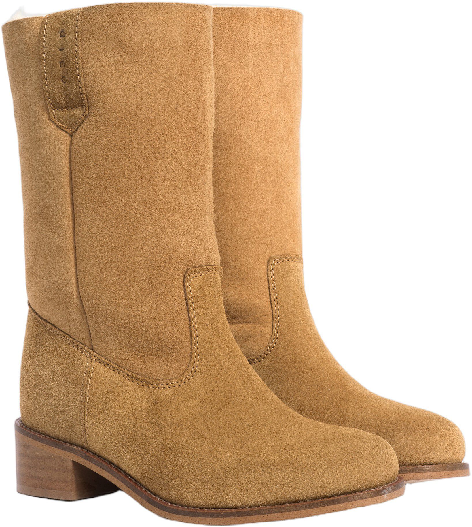 Julia - Calf suede & shearling