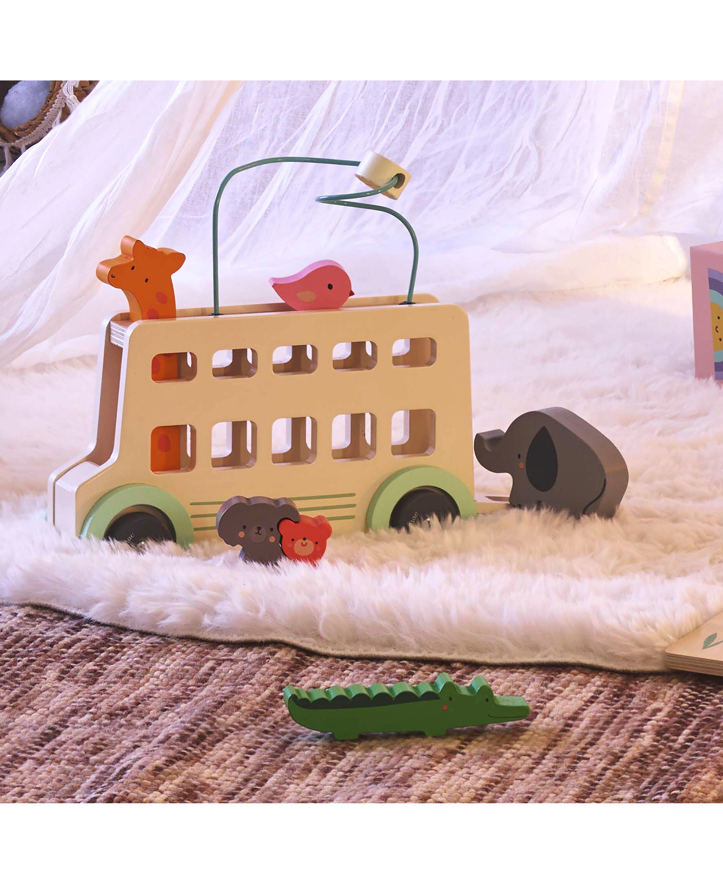 Vilac - Aktivitetsleg - Bus med dyr af Sarah Betz