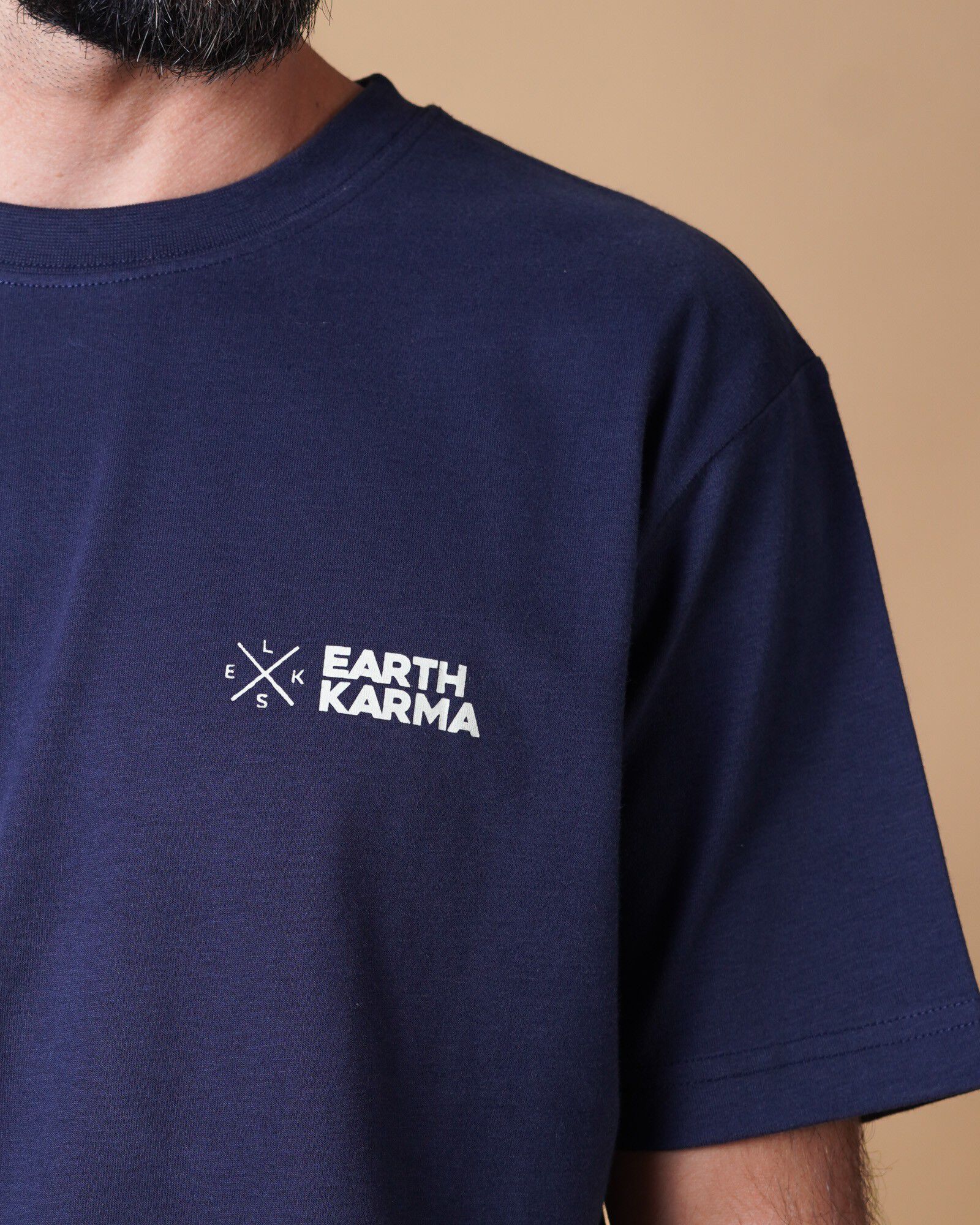 EARTH KARMA BRUSHED T-SHIRT