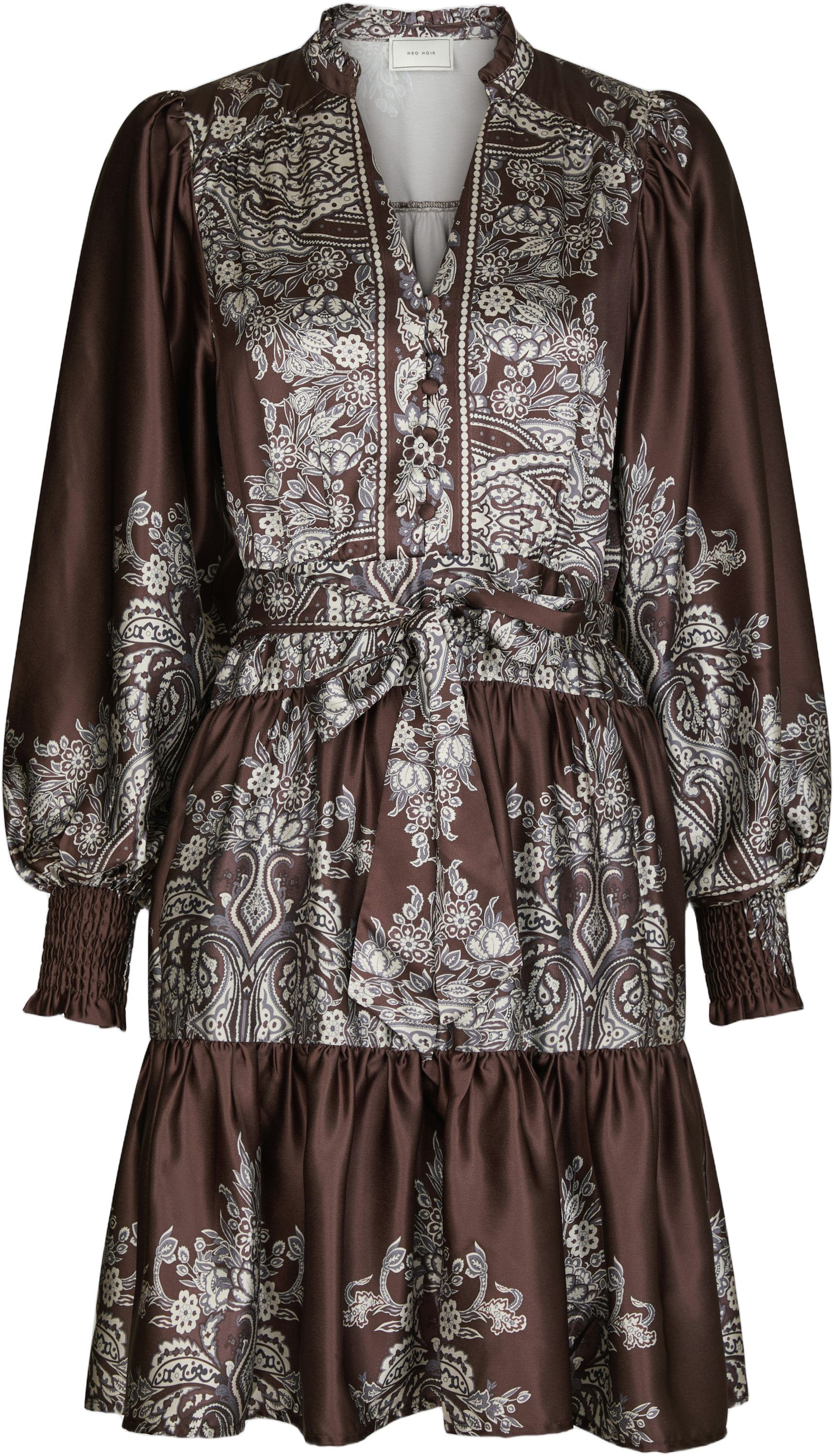 Malfida Paisley Border Dress
