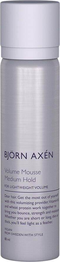 Volume Mousse Medium Hold 80 ml Travel Size
