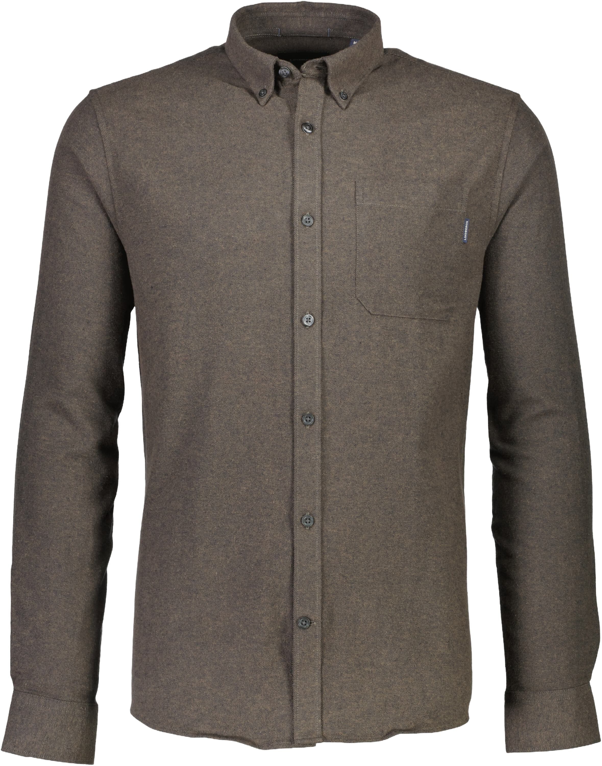 Brushed twill shirt L/S