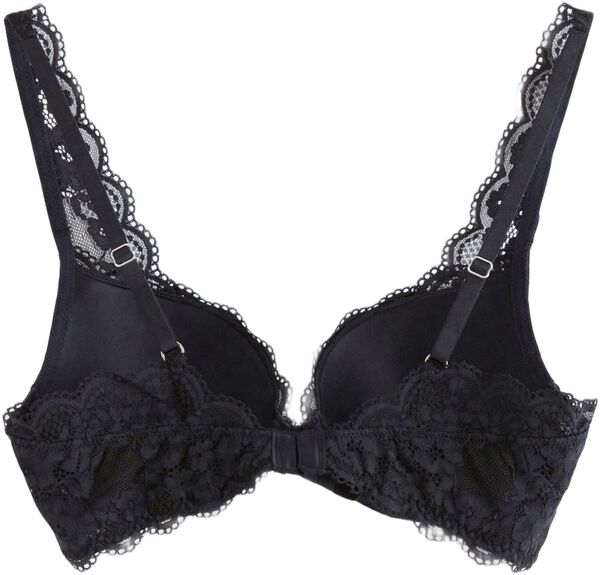 Malva push-up-bh med blonder