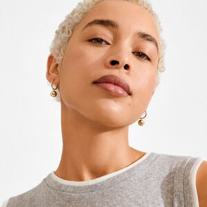 AIR hoop &oslash;reringe guldbelagt