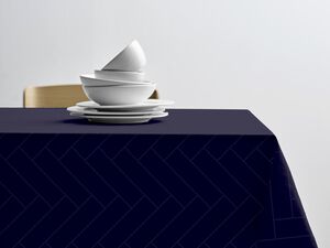 Duk cm Tiles Damask Indigo