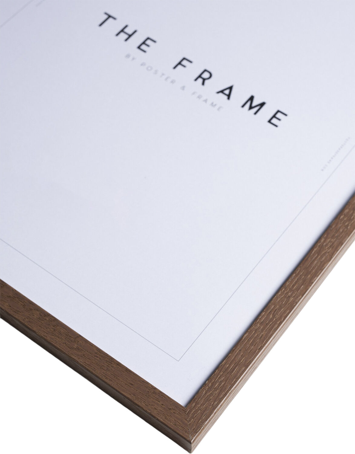 Poster&Frame - Dark Oak15x21cm (A5)