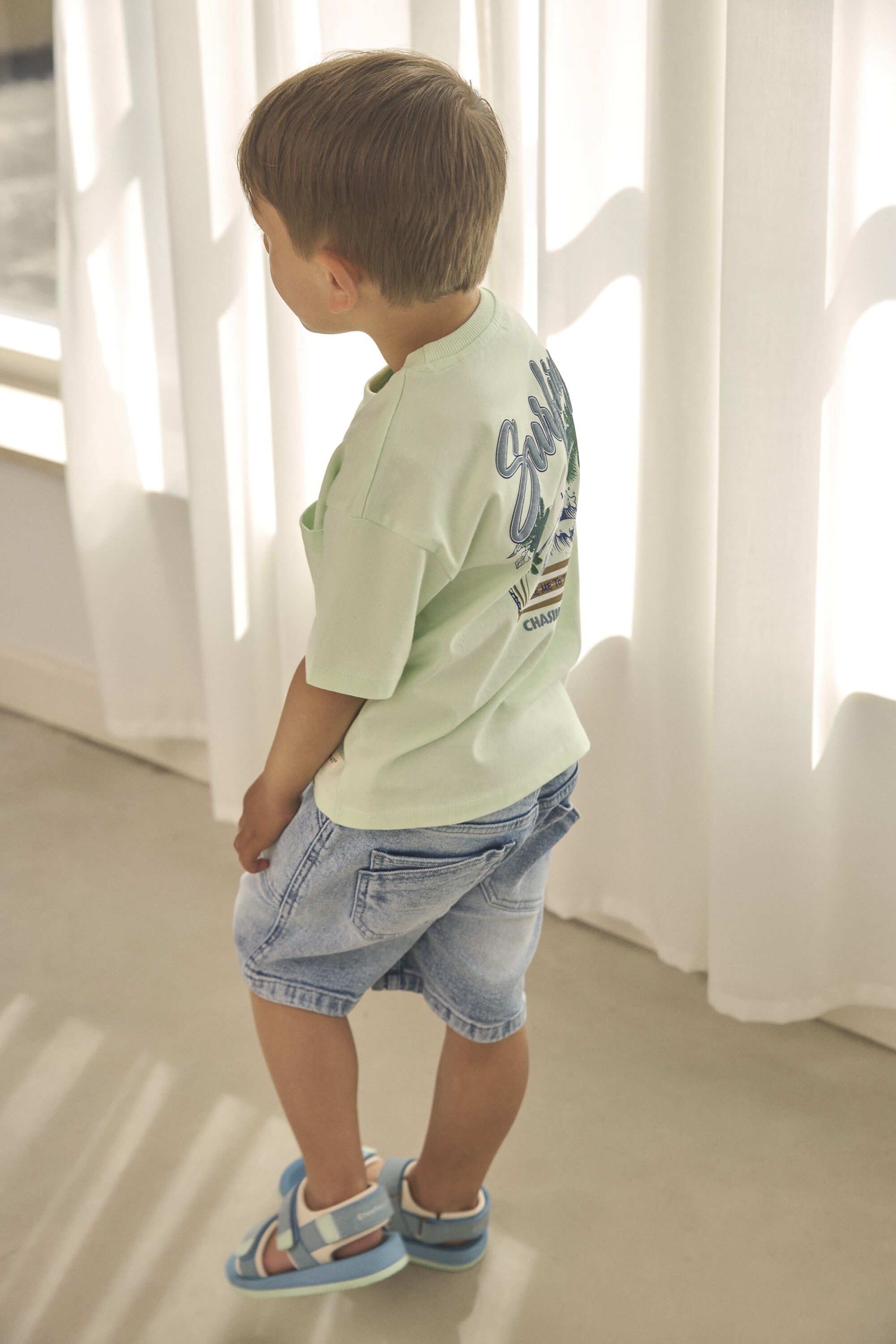 Shorts Denim Bermuda