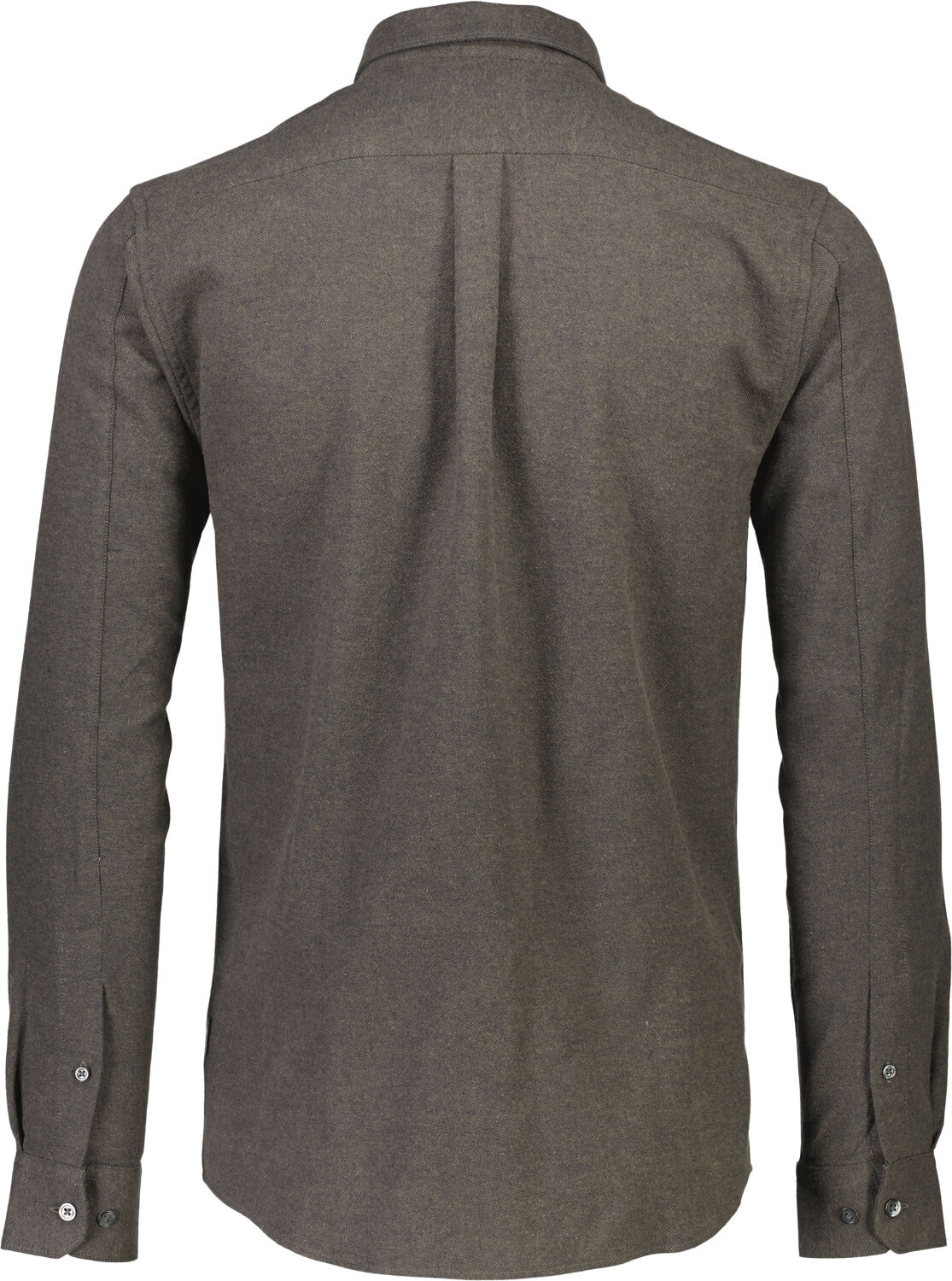 Brushed twill shirt L/S