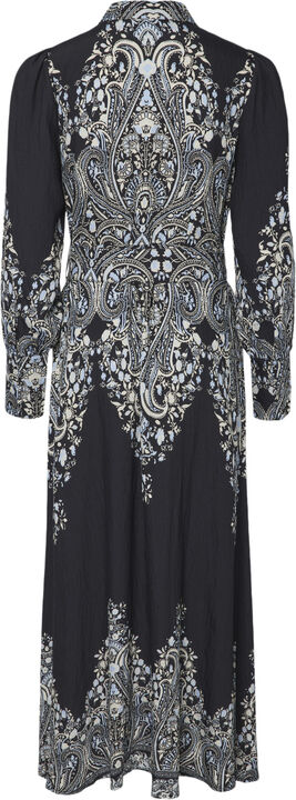 YASBIRMA LS LONG SHIRT DRESS S. - E