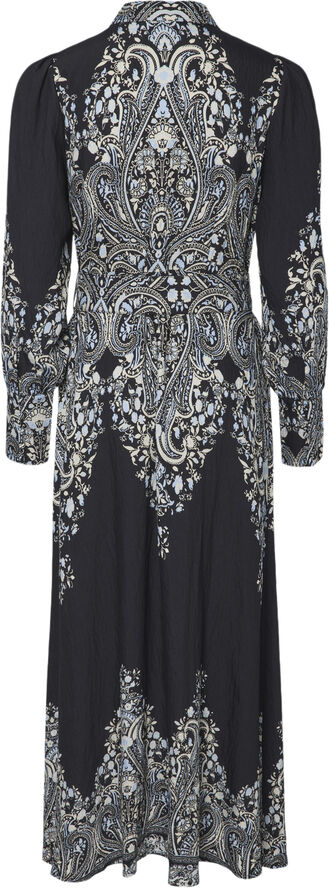 YASBIRMA LS LONG SHIRT DRESS S. - E