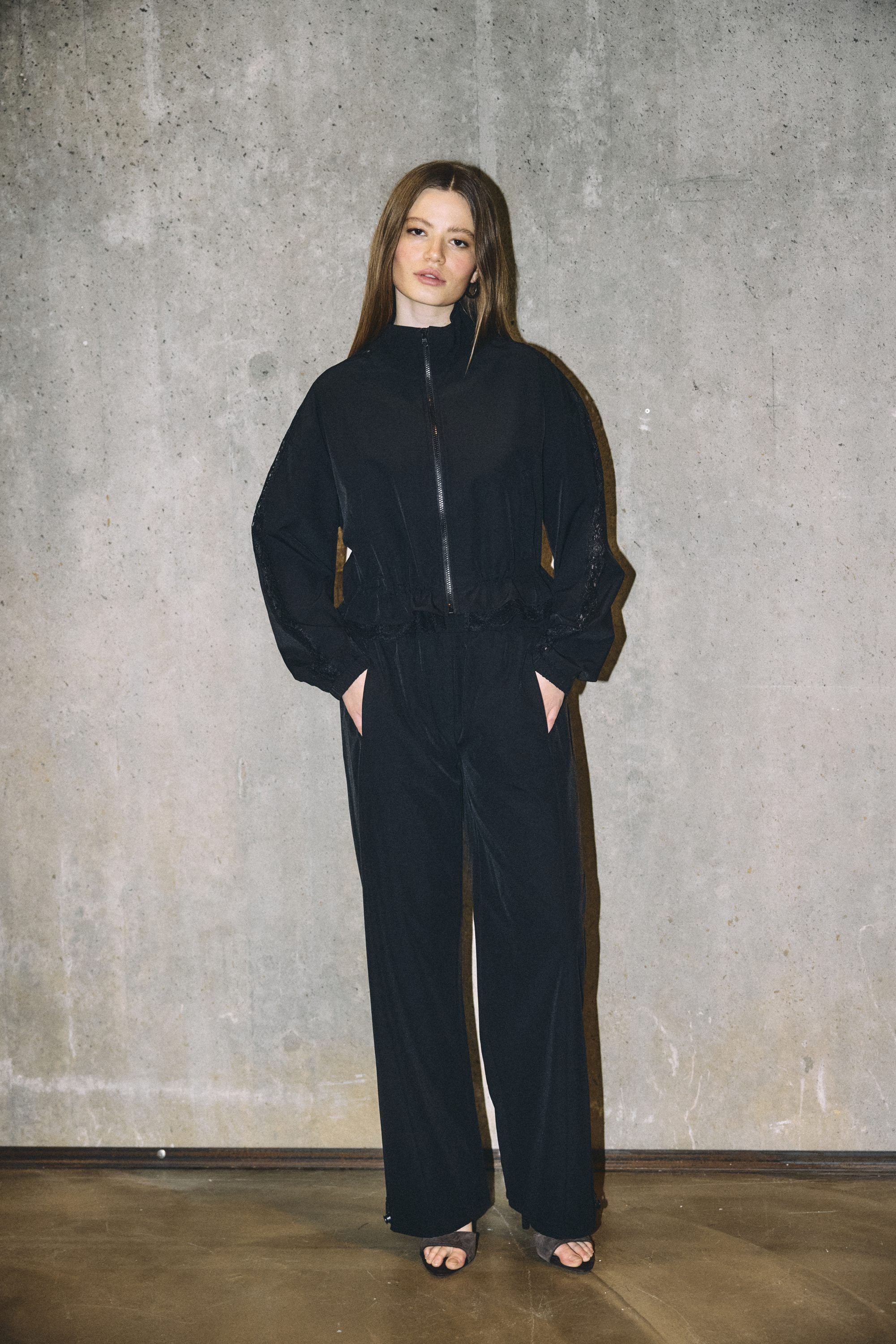 Nmkirby L/S Lace Insert Jacket  Tlr
