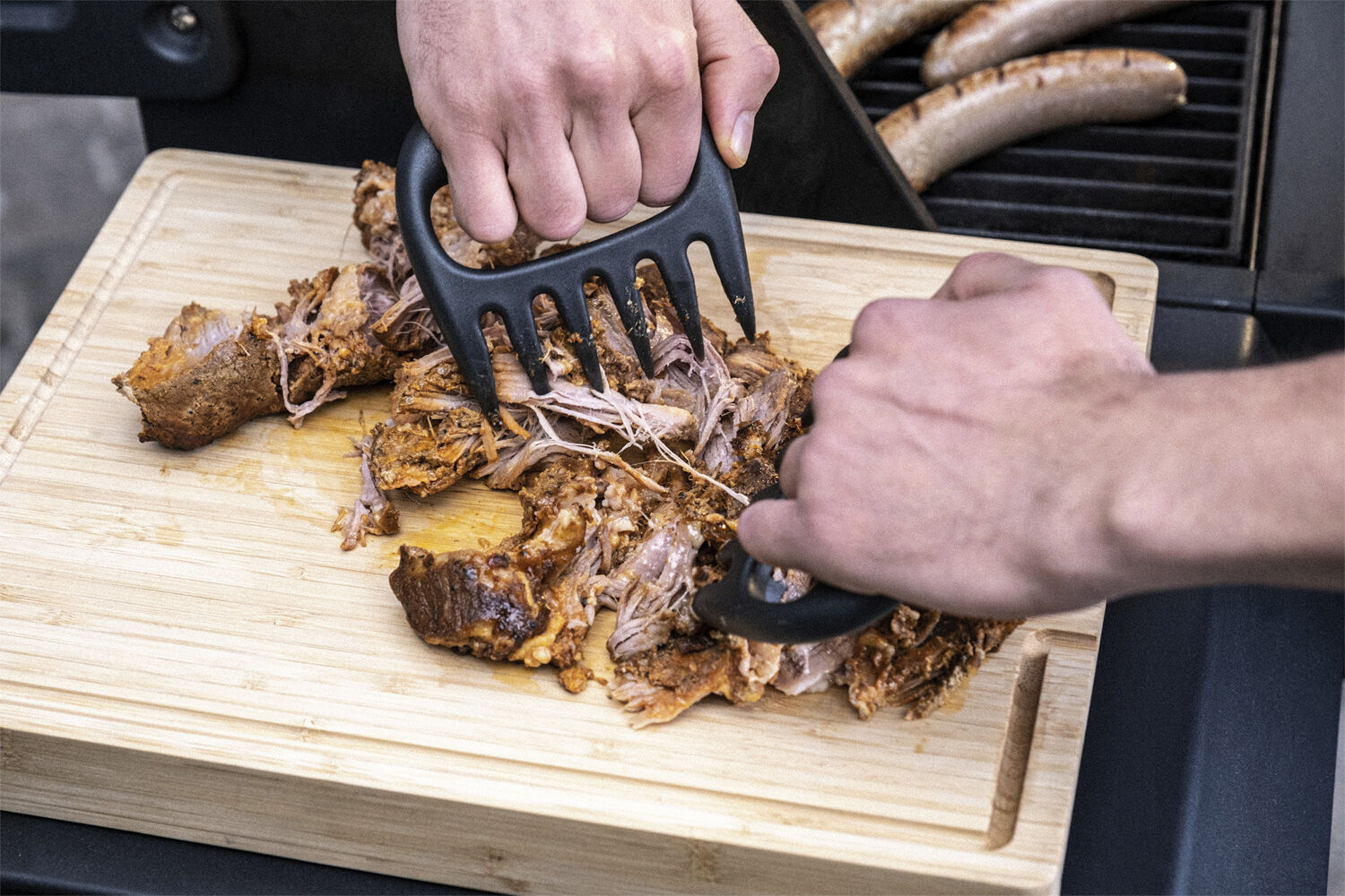 BBQ+ k&oslash;dkl&oslash;er 2 Antracit