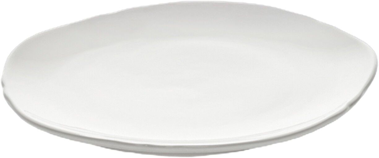 BREAD PLATE WHITE SILHOUETTE