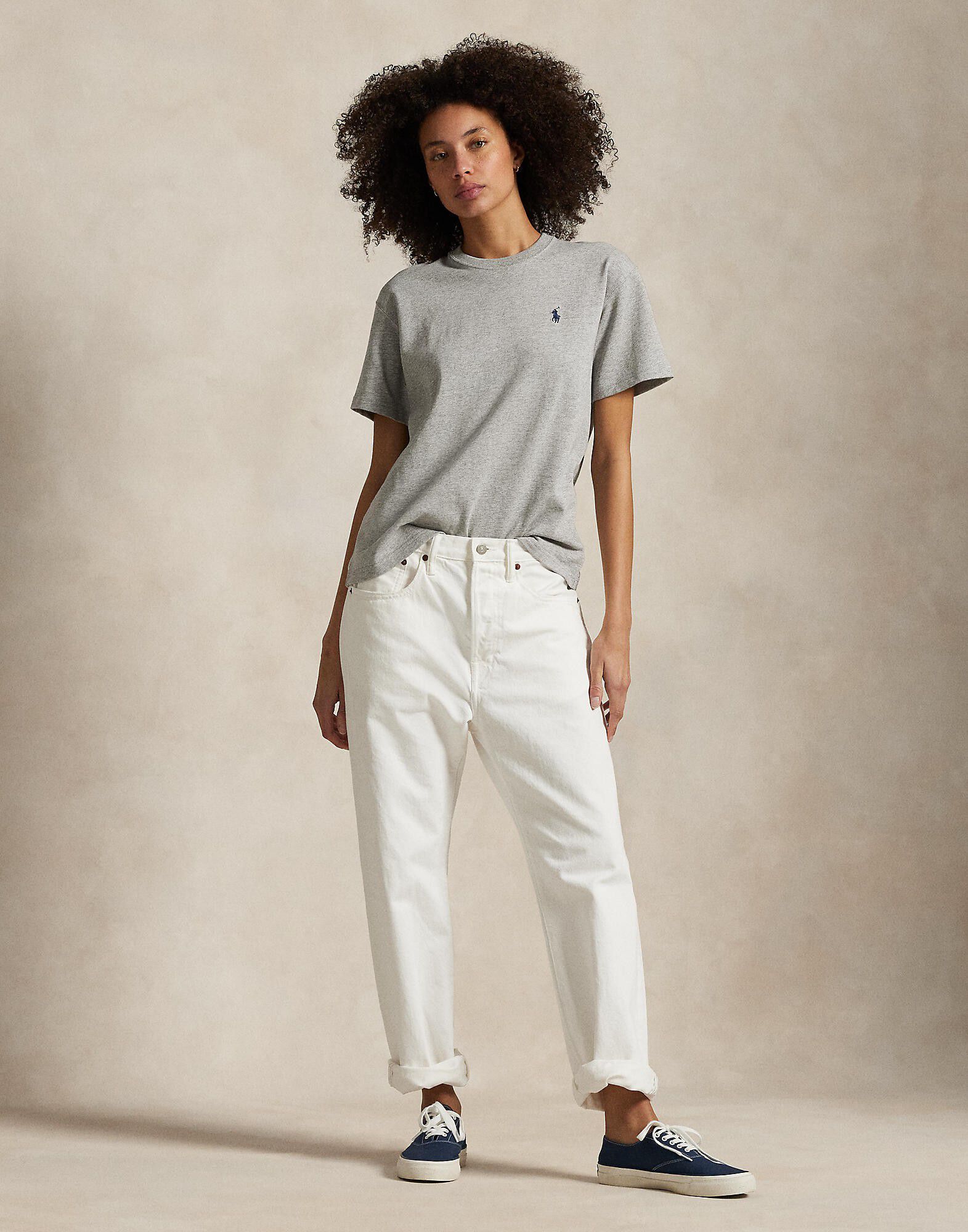 Relaxed Fit Cotton Jersey Tee