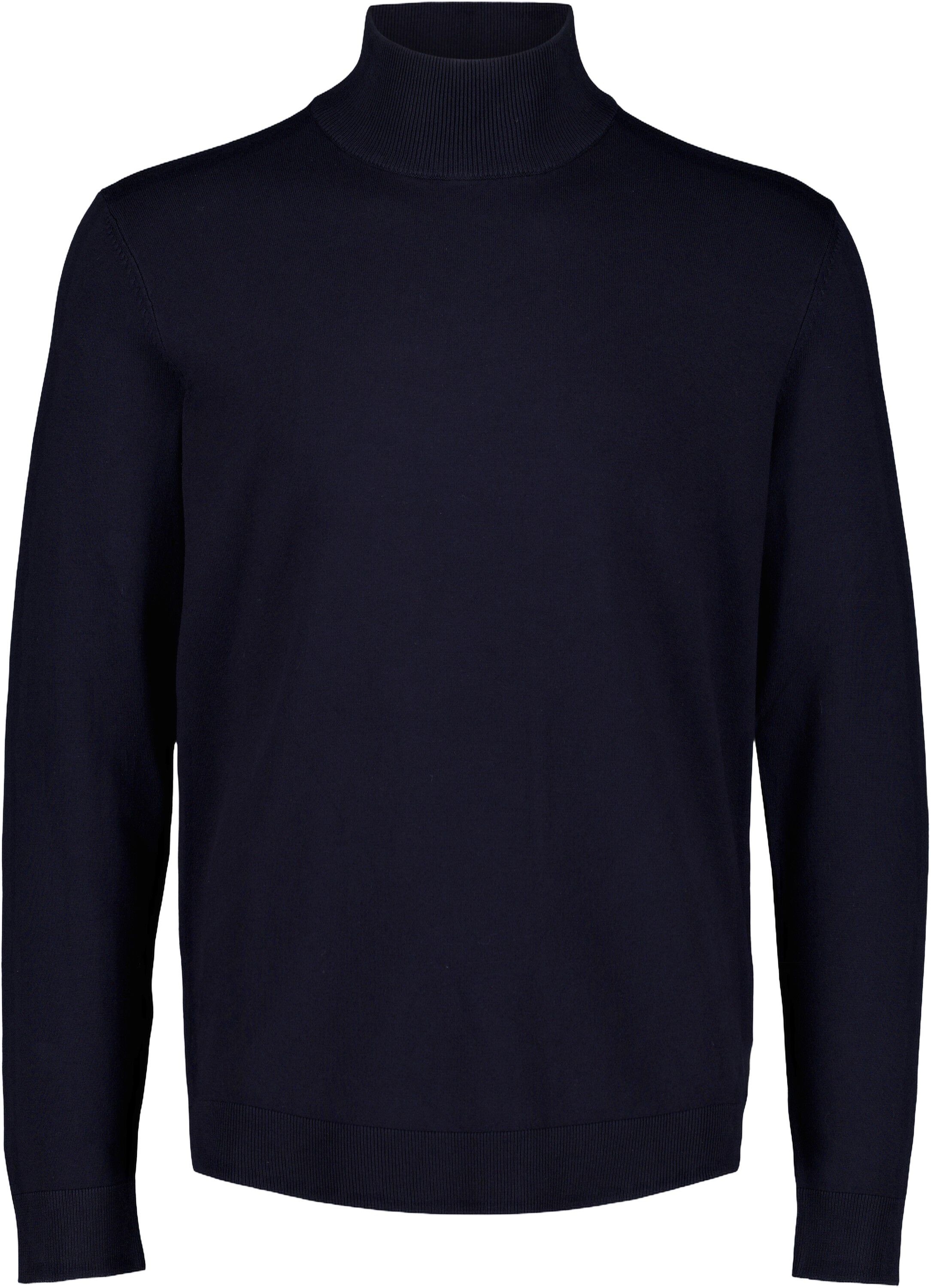 Soft viscose blend roll-neck