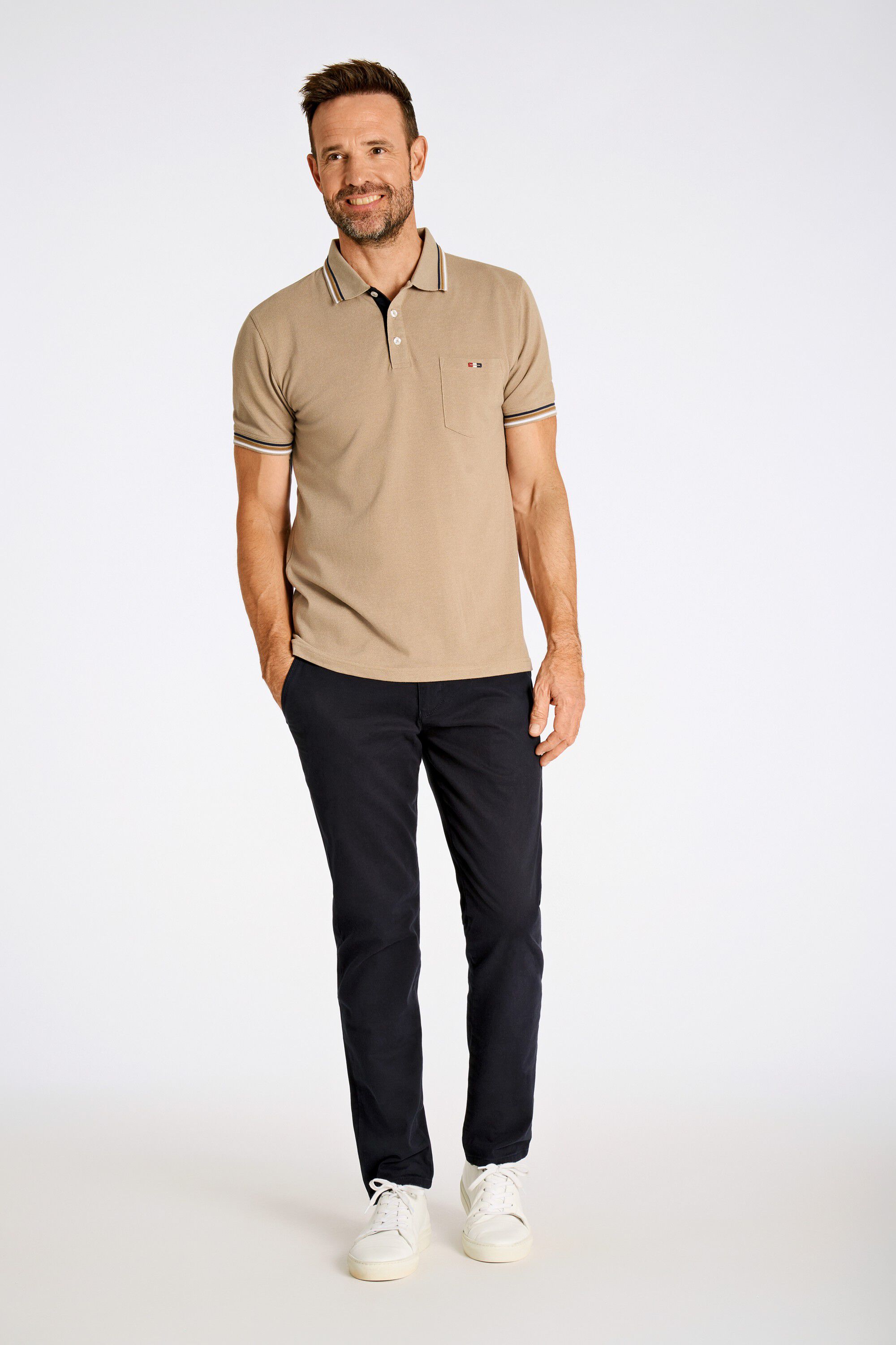 Signature polo piqu&eacute; S/S