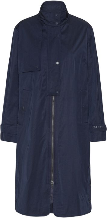 Palermo sportivo trench coat - Sand/Flame