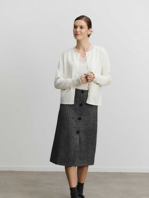 RWSophia Wool MW Long Skirt