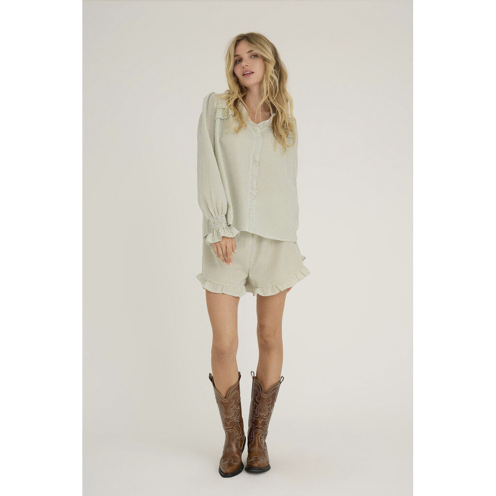 Sonja frill blouse