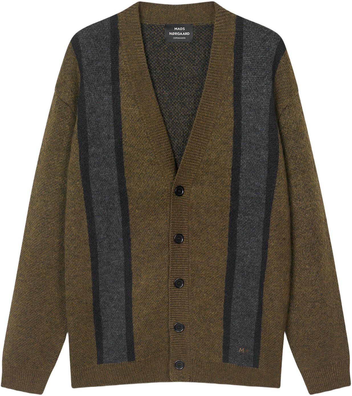 Comfy Wool Vilhelm Stripe Cardigan Knit