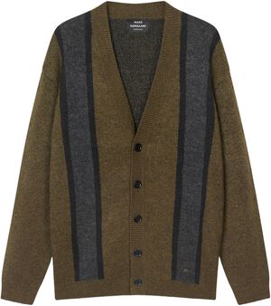 Comfy Wool Vilhelm Stripe Cardigan Knit