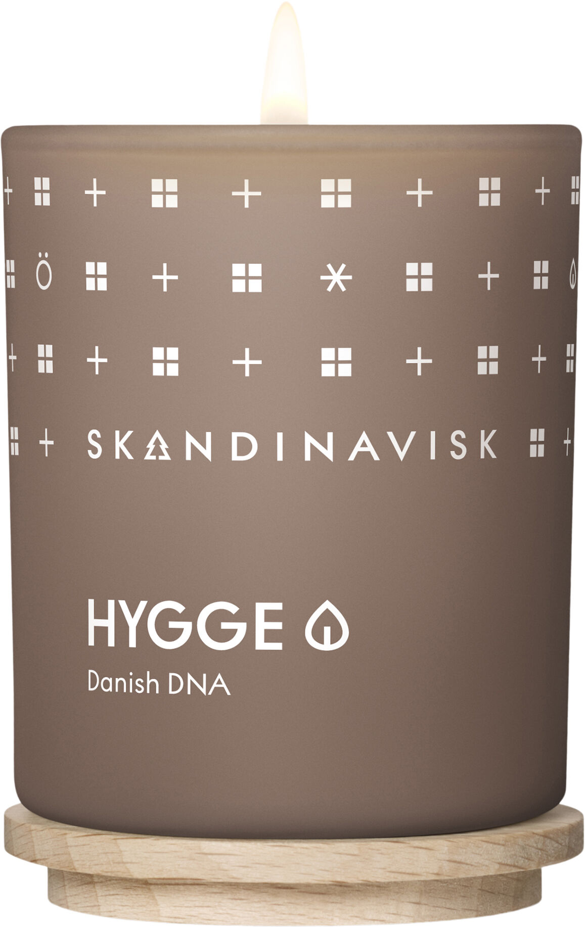 HYGGE Scented Candle w Lid 65g