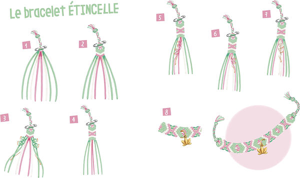 Auzou - Jewellery Factory - Brasilianske armbånd