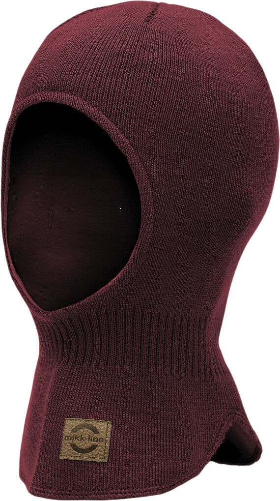 Knitted Balaclava w Wool & Windstop